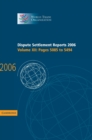 Image for Dispute settlement reports 2006Vol. 12: Pages 5085-5494