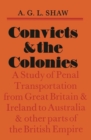 Image for Convicts And The Colonies