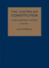 Image for The Australian constitution  : a documentary history