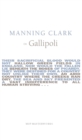 Image for Manning Clark On Gallipoli