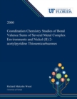 Image for Coordination Chemistry Studies of Bond Valence Sums of Several Metal Complex Environments and Nickel (II) 2-acetylpyridine Thiosemicarbazones