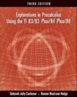 Image for Explorations in Precalculus Using the TI 83/83 Plus/84 Plus/86
