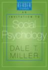 Image for Reader to Accompany &quot;An Invitation to Social Psychology&quot;