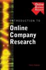 Image for Introduction to Online Company Research