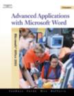 Image for Advanced Applications with Microsoft Word