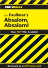 Image for CliffsNotes on Faulkner&#39;s Absalom, Absalom!