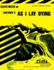 Image for CliffsNotes on Faulkner&#39;s As I Lay Dying