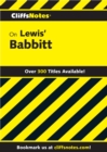 Image for CliffsNotes on Lewis&#39; Babbitt