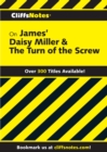 Image for CliffsNotes on James&#39; Daisy Miller &amp; The Turn of the Screw