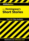 Image for CliffsNotes Hemingway&#39;s Short Stories