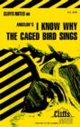 Image for CliffsNotes on Angelou&#39;s I Know Why the Caged Bird Sings