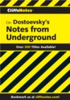 Image for CliffsNotes on Dostoevsky&#39;s Notes from Underground