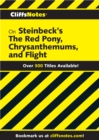 Image for CliffsNotes on Steinbeck&#39;s The Red Pony, Chrysanthemums, and Flight