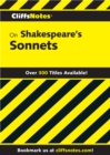 Image for Cliffsnotes On Shakespeare&#39;s Sonnets
