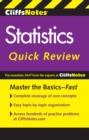 Image for CliffsNotes Statistics Quick Review, 2nd Edition