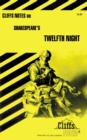 Image for CliffsNotes on Shakespeare&#39;s Twelfth Night