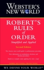 Image for Webster&#39;s New World Robert&#39;s Rules of Order Simplified and Applied, 2nd Edition