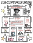 Image for Graphic Organizer Posters: All-About-Me Robot: Grades K-2