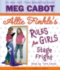 Image for Stage Fright (Allie Finkle&#39;s Rules for Girls #4) : STAGE FRIGHT