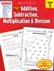 Image for Scholastic Success with Addition, Subtraction, Multiplication &amp; Division, Grade 5