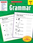 Image for Scholastic Success With Grammar: Grade 1 Workbook