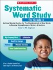 Image for Systematic Word Study for Grade 1