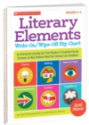 Image for Literary Elements Write-On/Wipe-Off Flip Chart : An Interactive Learning Tool That Teaches 14 Essential Literary Elements to Help Students Meet the Core Standards
