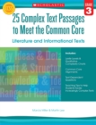 Image for 25 Complex Text Passages to Meet the Common Core: Literature and Informational Texts: Grade 3