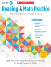Image for Reading &amp; Math Practice: Grade 3 : 200 Teacher-Approved Practice Pages to Build Essential Skills