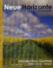 Image for Neue Horizonte  : a first course in German language and culture : Student Text with In-text Audio CD-ROM