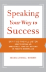 Image for Speaking your way to success