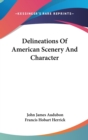Image for DELINEATIONS OF AMERICAN SCENERY AND CHA