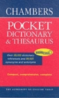 Image for Chambers pocket dictionary &amp; thesaurus