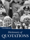 Image for The Chambers Dictionary of Great Quotations