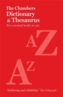 Image for The Chambers Paperback Dictionary and Thesaurus