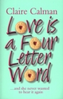 Image for Love is a four letter word