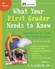 Image for What Your First Grader Needs to Know (Revised and Updated): Fundamentals of a Good First-Grade Education