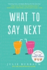Image for What to say next