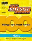 Image for Maths  : 100 things you must know
