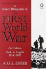 Image for A Subject Bibliography of the First World War