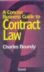 Image for A Concise Business Guide to Contract Law