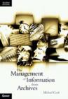 Image for The management of information from archives