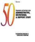Image for 50 training activities for administrative, secretarial and support staff