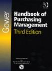Image for Gower Handbook of Purchasing Management