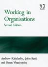 Image for Working in organisations