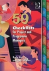 Image for 59 checklists for project and programme managers