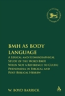 Image for BMH as Body Language