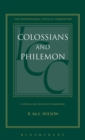 Image for Colossians and Philemon  : a critical and exegetical commentary