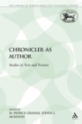 Image for The Chronicler as Author
