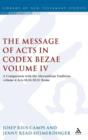 Image for The Message of Acts in Codex Bezae (vol 4) : A Comparison with the Alexandrian Tradition, volume 4 Acts 18.24-28.31: Rome
